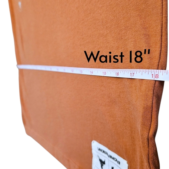 Under Armour Mens T-Shirt Project Rock Iron Paradise Sz S Rust Bull Flame SS22 - Picture 10 of 11